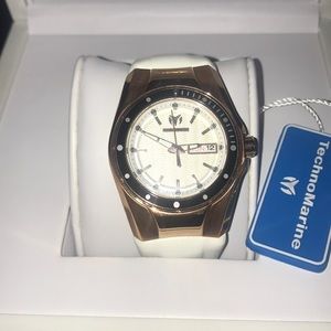 One time used technomarine women watch